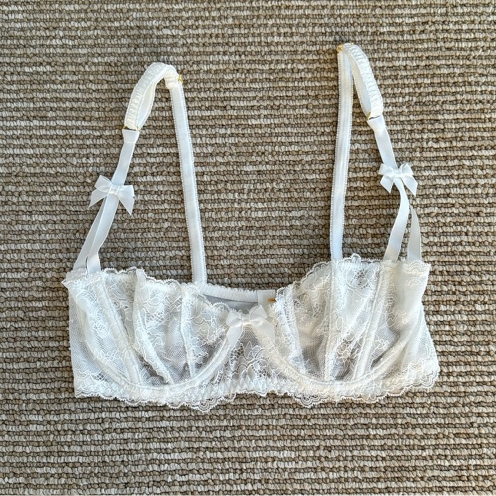 White bra